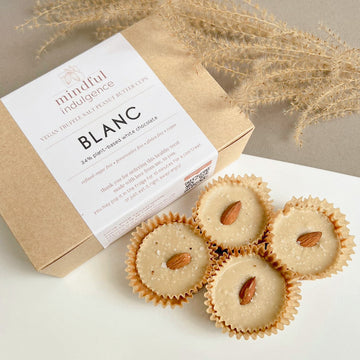 BLANC Vegan White Chocolate Peanut Butter Cups