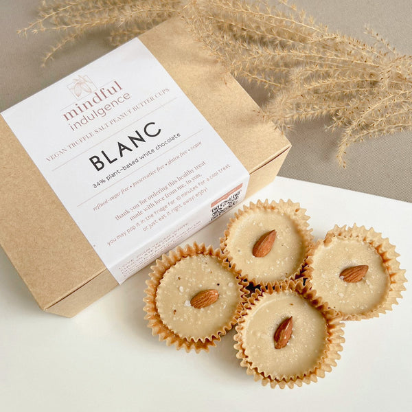 BLANC Vegan White Chocolate Peanut Butter Cups - Delidrop