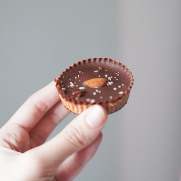 DARK Vegan Peanut Butter Cups