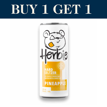 Herbie Pineapple Hard Seltzer