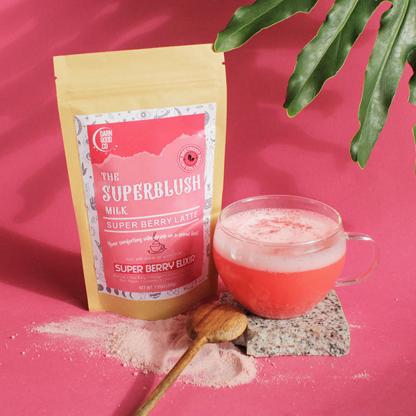 The Superblush Milk Super Berry Latte - Delidrop