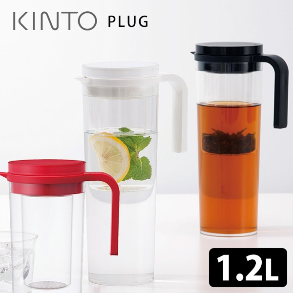 Plug Iced Tea Jug (Red - 1.2L) - Delidrop