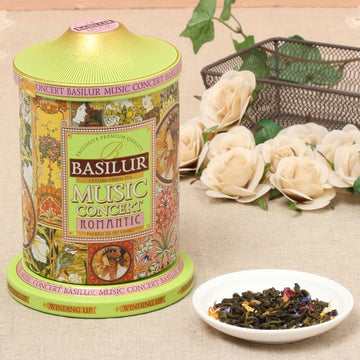 BASILUR TEA Music Concert "Romantic" (Pyramid Tea Bags)