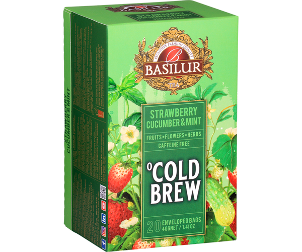 BASILUR TEA Cold Brew "Strawberry Cucumber & Mint" - Delidrop