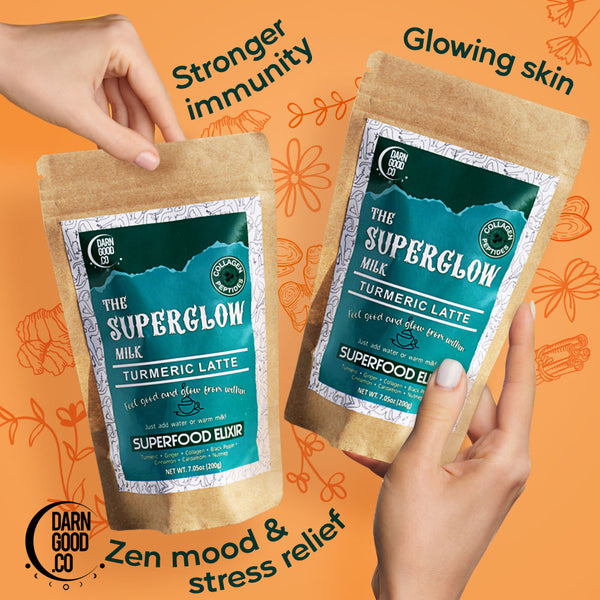 The Superglow Milk Turmeric Latte - Delidrop