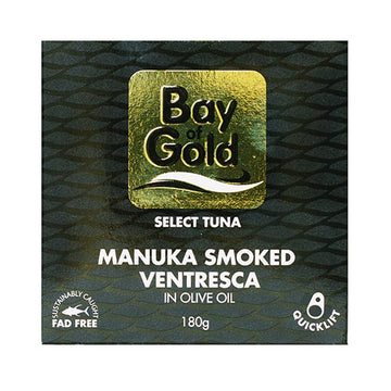 Bay of Gold Manuka - Smoked Ventresca in Olive Oil 180g