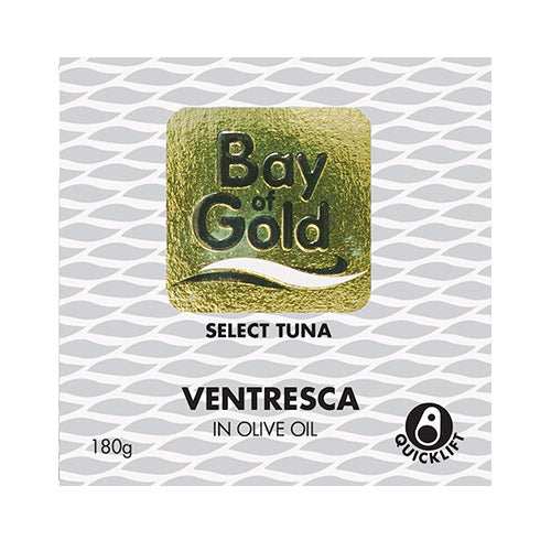 Bay of Gold Ventresca in Olive Oil 180g - Delidrop