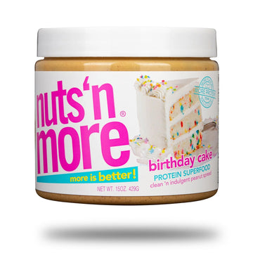 Nuts 'N More Protein Super Food Spread Birthday Cake