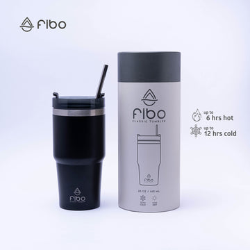 Fibo Classic Tumbler 20oz Insulated Stainless Steel Desk Tumbler