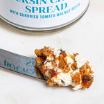 Garlic and Herb Boursin Spread with Sun Dried Tomato Walnut Pesto - Delidrop