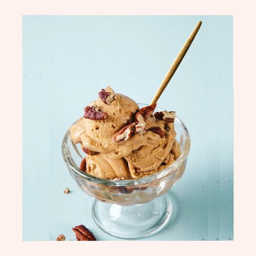 Burnt Caramel with Roasted Pecans Gelato