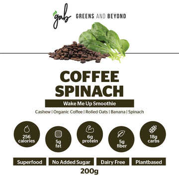 Frozen Smoothie Cubes Coffee-Spinach