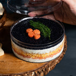 Caviar Pie with Smoked Salmon - Delidrop