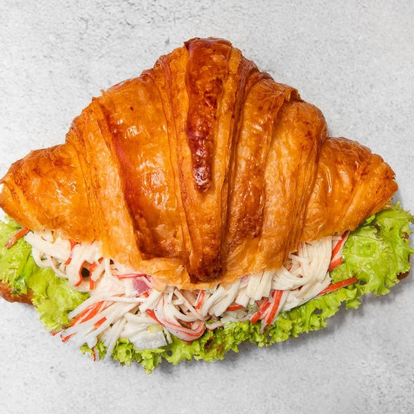 Crabstick Salad Croissant Sandwich - Delidrop