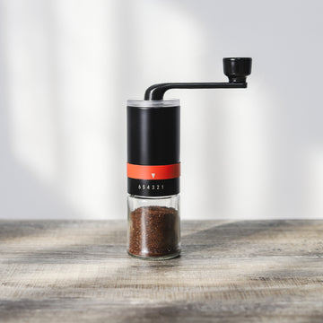 Portable Manual Coffee Grinder (Black - 100ml)