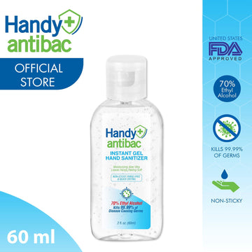 Handy Antibac Gel Hand Sanitizer 60ml 