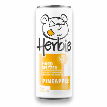 Herbie Pineapple Hard Seltzer