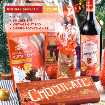 Rocky Mountain Christmas Basket B