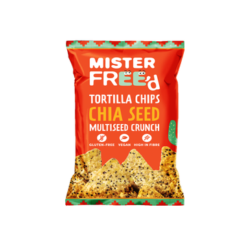 Mister Free'd Tortilla Chips Chia Seed Multiseed Crunch