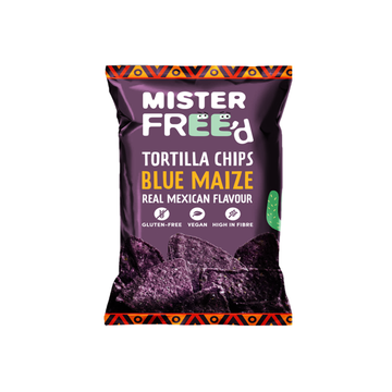 Mister Free'd Tortilla Chips Blue Maize