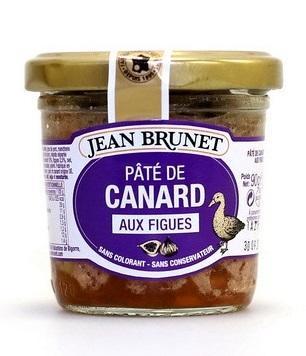 Jean Brunet Duck Paté With Figs