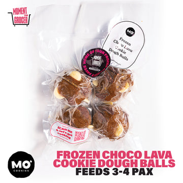 Mo' Cookies Frozen Choco Lava Cookie Dough Balls