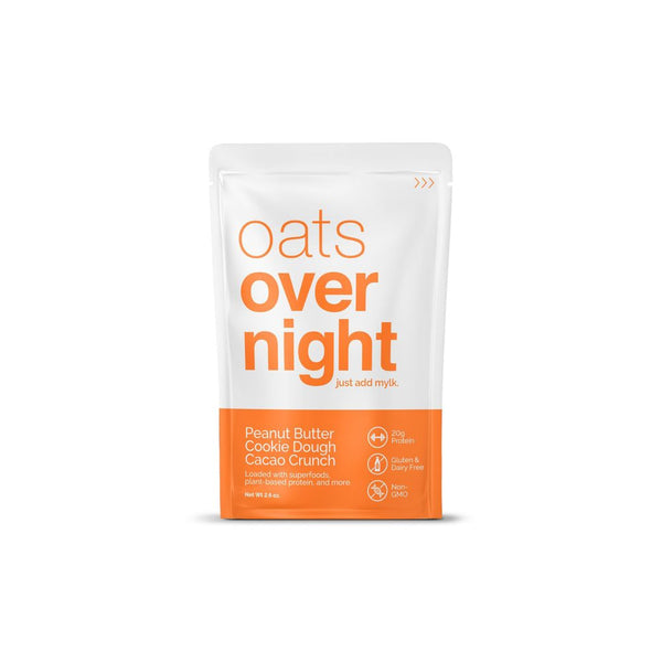 Oats Over Night Peanut Butter Cookie Dough Cacao Crunch - Delidrop