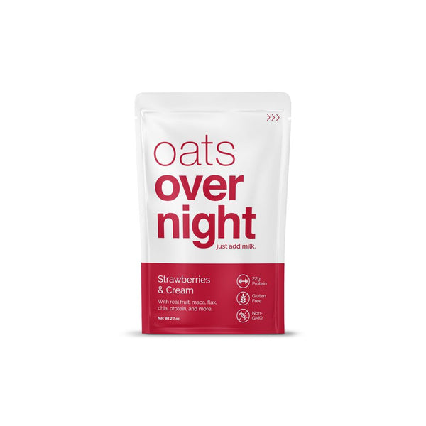 Oats Over Night Strawberries & Cream 22g Protein - Delidrop