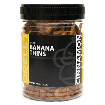 Orell's Glazed Banana Thins-Cinnamon