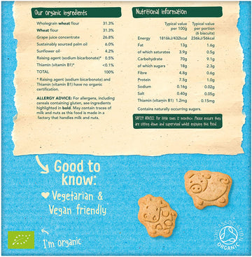 Organix Farm Animal Biscuits