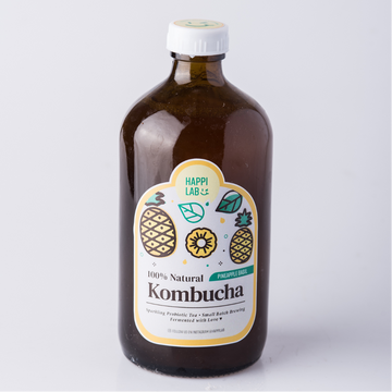 Happilab Kombucha Pineapple Basil