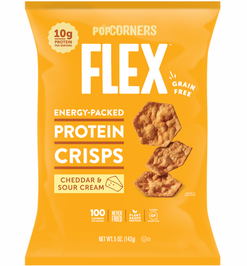 Popcorners Flex Protein Crisps Cheddar & Sour Cream