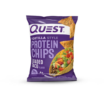 Quest Protein Chips Tortilla Style Loaded Taco