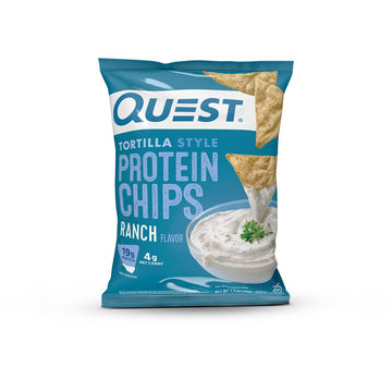 Quest Nutrition Protein Chips Tortilla Style Ranch