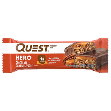 Quest Nutrition Hero Bar Chocolate Caramel Pecan