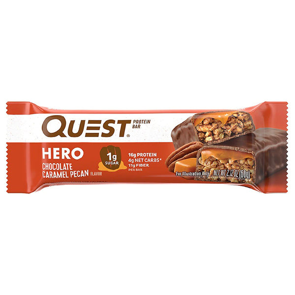 Quest Nutrition Hero Bar Chocolate Caramel Pecan - Delidrop