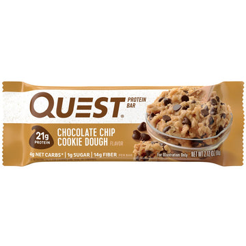 Quest Nutrition Protein Bars Chocolate Chip Cookie Dough