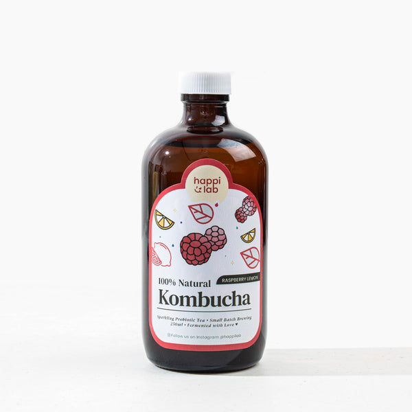 Happilab Kombucha Raspberry Lemon - Delidrop