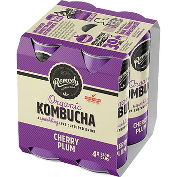 Remedy Organic Cherry Plum Kombucha