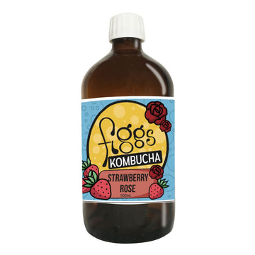 Figgs Kombucha Strawberry Rose