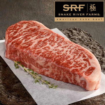 Snake River Farms American Wagyu Striploin Gold