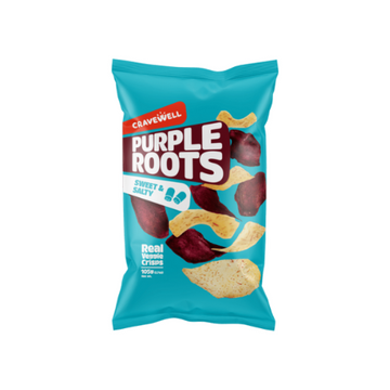 Purple Root Crisps Sweet and Salty