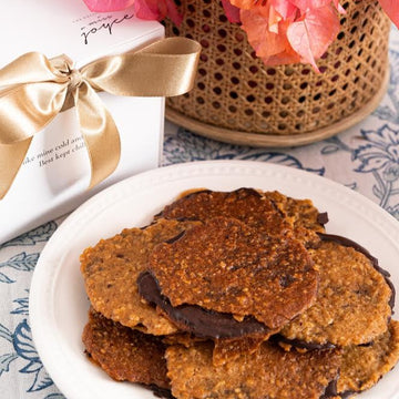 Dark Chocolate Lace Cookies