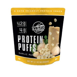 Twin Peaks Protein Puffs Garlic Parmesan