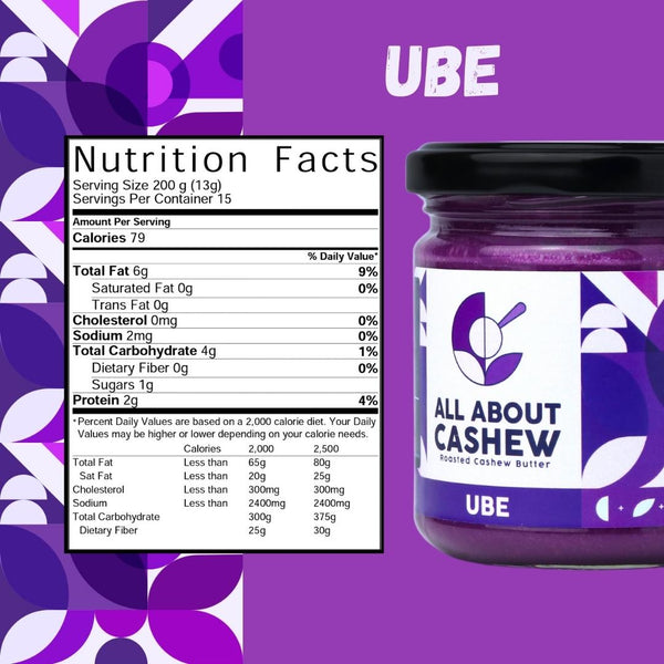 Ube Cashew Butter - Delidrop