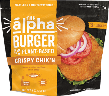 Alpha Foods Chik'n Burger Patties