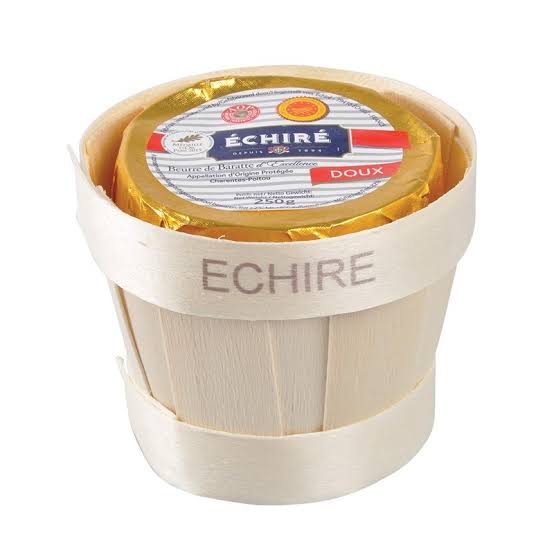 Echire AOP Butter in Basket Unsalted - Delidrop