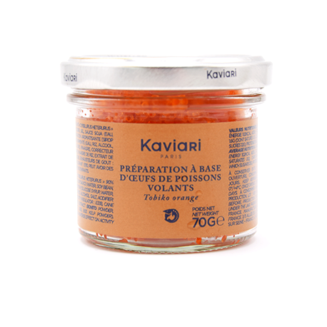 Kaviari Tobiko Orange - Delidrop