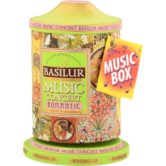 BASILUR TEA Music Concert "Romantic" (Pyramid Tea Bags)