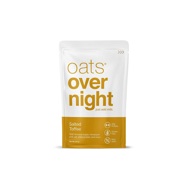 Oats Over Night Salted Toffee 22g Protein - Delidrop